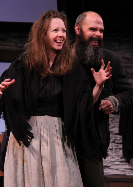 Emma OÃ¢â‚¬â„¢Donnell and Patrick Toon as Philly Cullen.    Photo