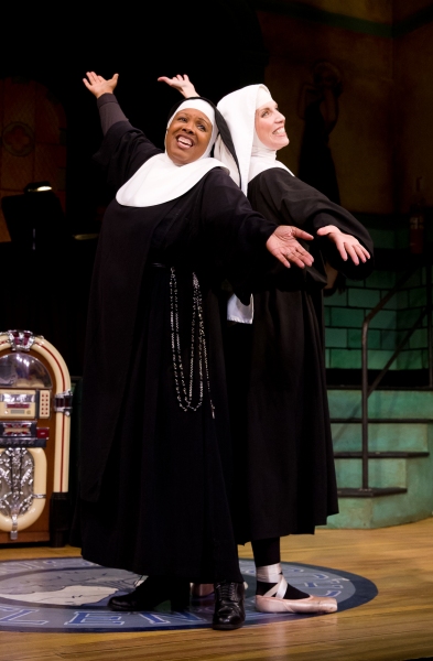 Bambi Jones (Sister Mary Hubert) and Stephanie Wahl (Sister Mary Leo) Photo