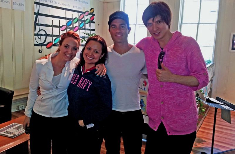 Photo Exclusive: Boggess, Salonga, Karimloo, Shirota Rehearse for 4 STARS Concert Image