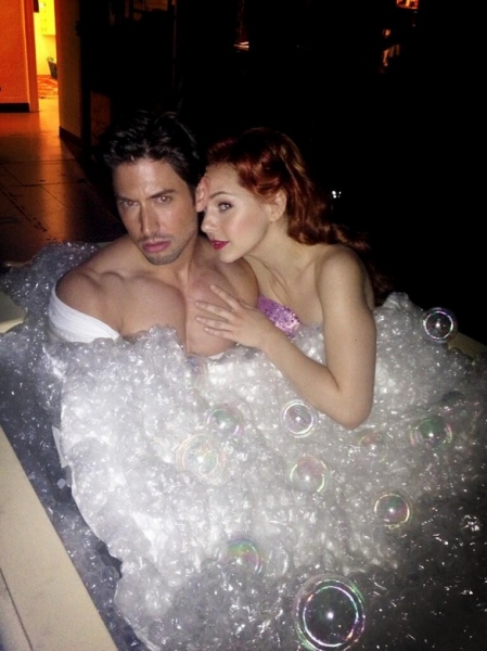 Photo Flash: Saturday Intermission Pics, June 1 - First SIP from Paper Mill's THE LITTLE MERMAID, KINKY BOOTS Takes the Heat and More!  Image