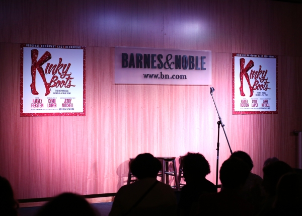 Photo Coverage: KINKY BOOTS' Annaleigh Ashford, Billy Porter and Stark Sands Perform at Barnes & Noble CD Signing! Image