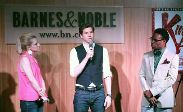 Photo Coverage: KINKY BOOTS' Annaleigh Ashford, Billy Porter and Stark Sands Perform at Barnes & Noble CD Signing! Image