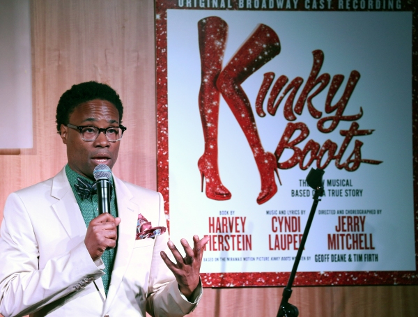 Photo Coverage: KINKY BOOTS' Annaleigh Ashford, Billy Porter and Stark Sands Perform at Barnes & Noble CD Signing! Image