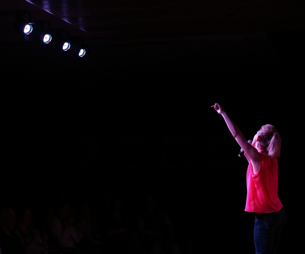 Photo Coverage: KINKY BOOTS' Annaleigh Ashford, Billy Porter and Stark Sands Perform at Barnes & Noble CD Signing! Image