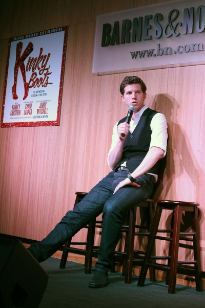 Photo Coverage: KINKY BOOTS' Annaleigh Ashford, Billy Porter and Stark Sands Perform at Barnes & Noble CD Signing! Image