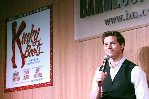 Photo Coverage: KINKY BOOTS' Annaleigh Ashford, Billy Porter and Stark Sands Perform at Barnes & Noble CD Signing! Image