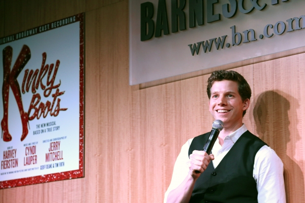Photo Coverage: KINKY BOOTS' Annaleigh Ashford, Billy Porter and Stark Sands Perform at Barnes & Noble CD Signing! Image