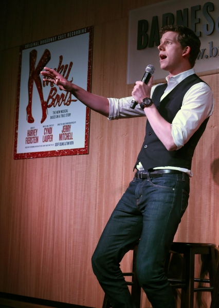Photo Coverage: KINKY BOOTS' Annaleigh Ashford, Billy Porter and Stark Sands Perform at Barnes & Noble CD Signing! Image