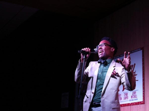 Photo Coverage: KINKY BOOTS' Annaleigh Ashford, Billy Porter and Stark Sands Perform at Barnes & Noble CD Signing! Image