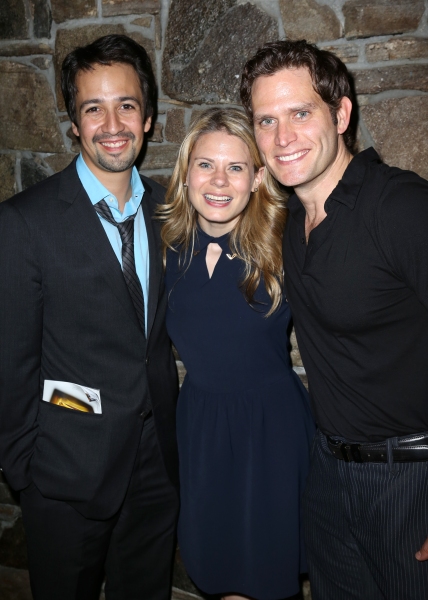 Lin-Manuel Miranda, Celia Keenan-Bolger, Steven Pasquale  Photo