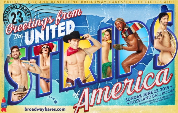 Photo Flash: Posters Revealed for BROADWAY BARES 23: UNITED STRIPS OF AMERICA! 