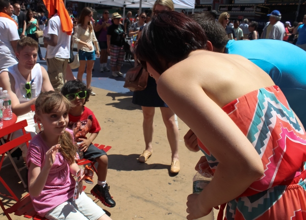 Photo Coverage: Krysta Rodriguez, Zachary Levi & More at BROADWAY ROCKS TIMES SQUARE! Image