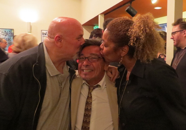 Musical director Gerald Sternbach, Bill Castellino, Roxanne Mayweather Photo