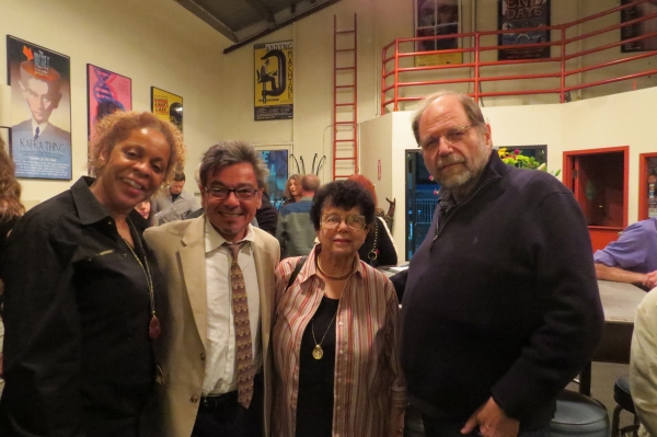 Roxanne Mayweather, Bill Castellino, former LA Times Theatre Critic Sylvie Drake, Ody Photo