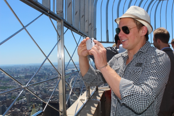 Photo Coverage: 2013 Tony Award Nominees Celebrate at the Top of the Empire State Building!  Image