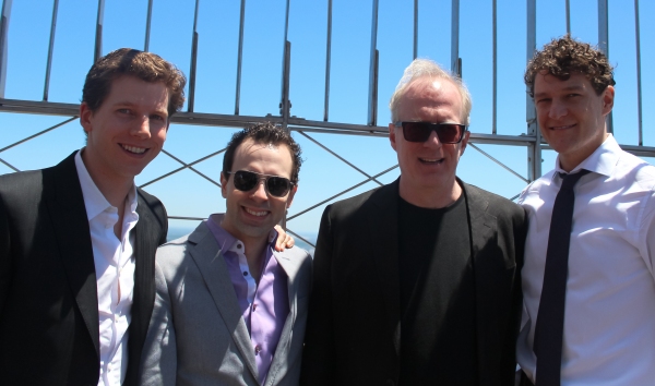Stark Sands, Rob McClure, Tracy Letts and Gabriel Ebert Photo