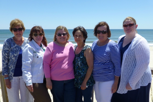 Cheryl Wheeler with her Volunteer Committee Photo