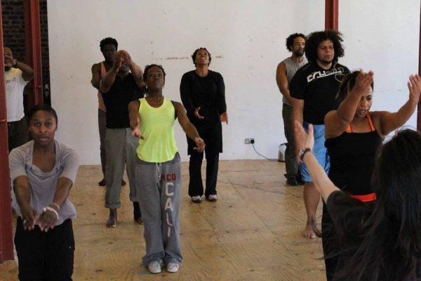 Photo Flash: Sneak Peek at Rehearsals for Menier Chocolate Factory's THE COLOR PURPLE Image
