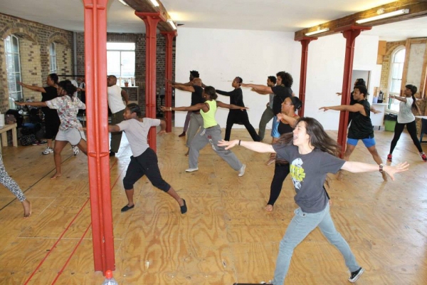 Photo Flash: Sneak Peek at Rehearsals for Menier Chocolate Factory's THE COLOR PURPLE Image
