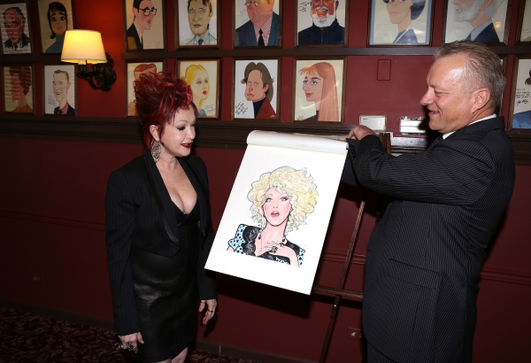 Photo Coverage: Sardi's Unveils Cyndi Lauper's Caricature! Image