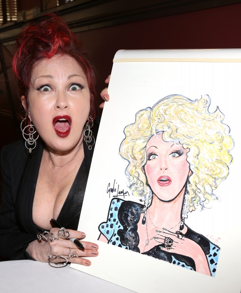Photo Coverage: Sardi's Unveils Cyndi Lauper's Caricature! Image