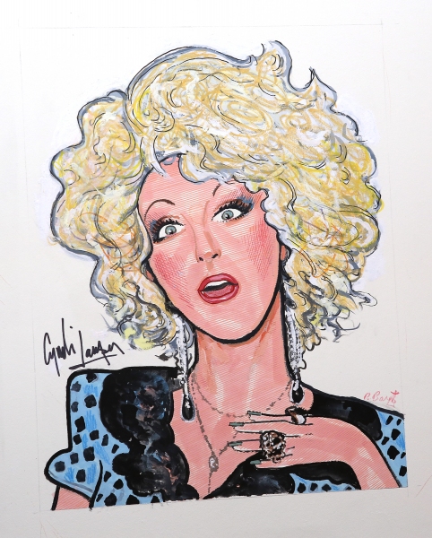 Photo Coverage: Sardi's Unveils Cyndi Lauper's Caricature! Image