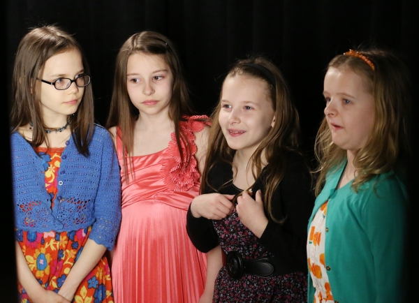 The Matilda's: Oona Laurence, Bailey Ryon, Sophia Gennusa, Milly Shapiro Photo