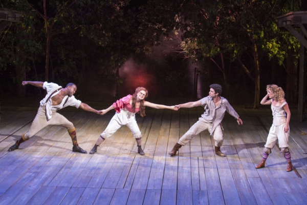Photo Flash: First Look at Krystel Lucas, Jay Whittaker and More in Old Globe's A MIDSUMMER NIGHT'S DREAM 