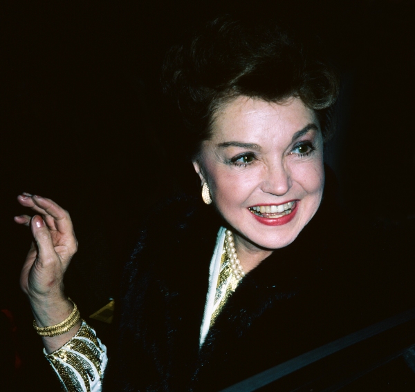 Esther Williams pictured in New York City in Febuary of 1985.  Photo