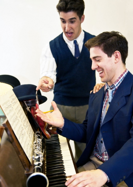 Photo Flash: First Look at Adrian and Alexander Aguilar in Porchlight's DOUBLE TROUBLE Image
