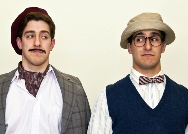Photo Flash: First Look at Adrian and Alexander Aguilar in Porchlight's DOUBLE TROUBLE Image