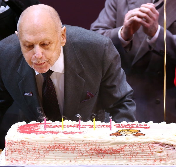 Photo Coverage: ANNIE Cast Celebrates Charles Strouse's 85th Birthday! Image