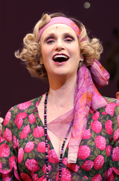 Photo Coverage: ANNIE Cast Celebrates Charles Strouse's 85th Birthday! Image