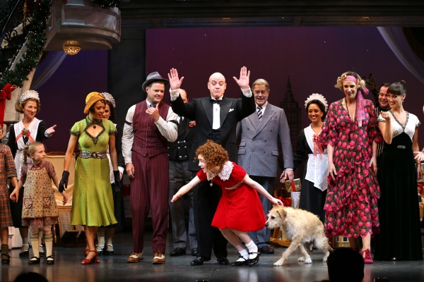 Photo Coverage: ANNIE Cast Celebrates Charles Strouse's 85th Birthday! Image