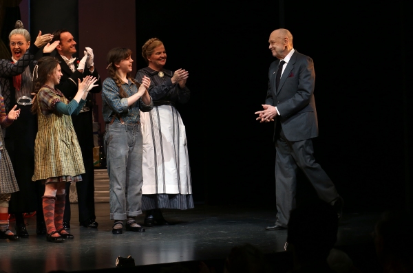 Charles Strouse & the cast  Photo