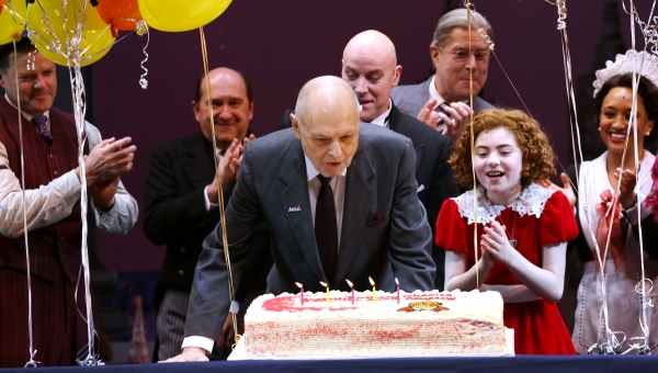 Clarke Thorell, Anthony Warlow, Charles Strouse, Merwin Foard, Lilla Crawford & the c Photo