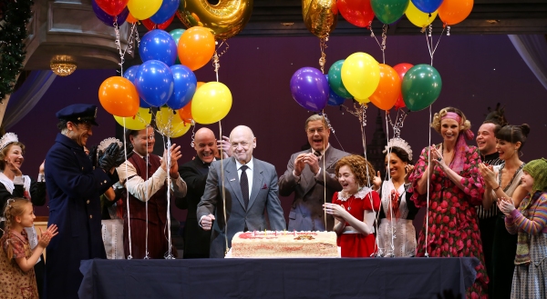 Photo Coverage: ANNIE Cast Celebrates Charles Strouse's 85th Birthday! Image