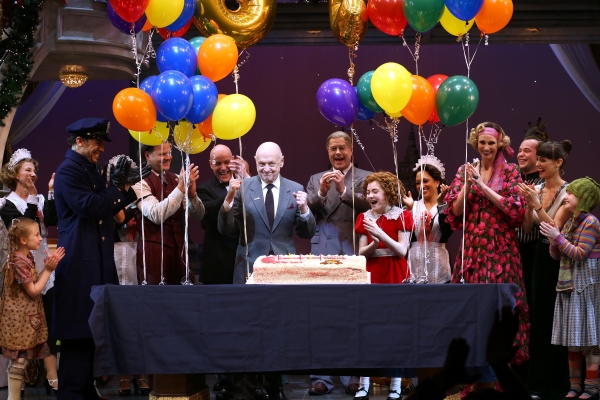 Photo Coverage: ANNIE Cast Celebrates Charles Strouse's 85th Birthday! Image