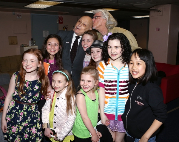 Photo Coverage: ANNIE Cast Celebrates Charles Strouse's 85th Birthday! Image