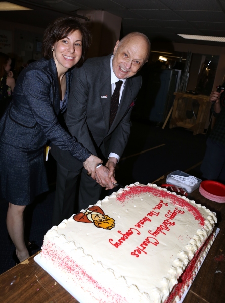 Photo Coverage: ANNIE Cast Celebrates Charles Strouse's 85th Birthday! Image