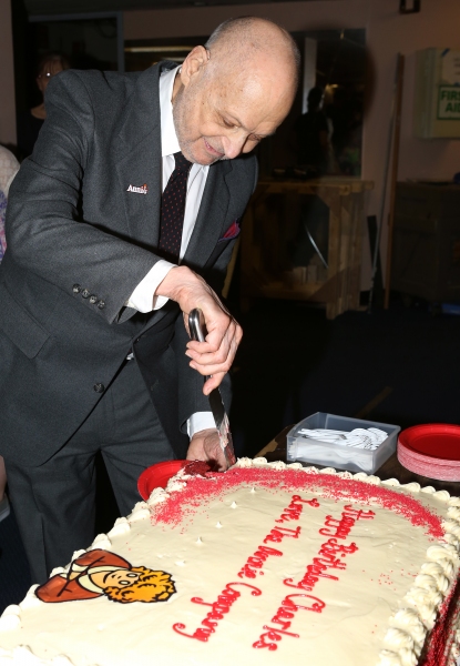 Photo Coverage: ANNIE Cast Celebrates Charles Strouse's 85th Birthday! Image