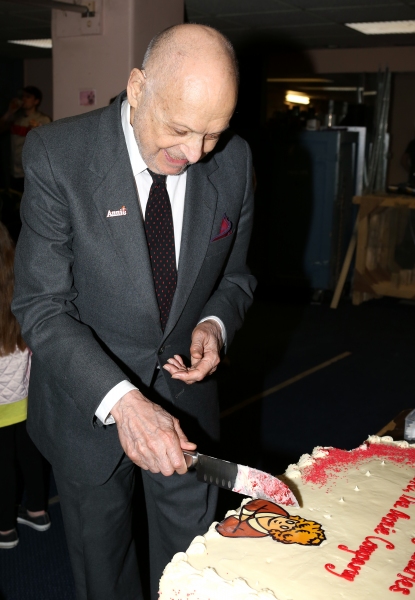 Photo Coverage: ANNIE Cast Celebrates Charles Strouse's 85th Birthday! Image