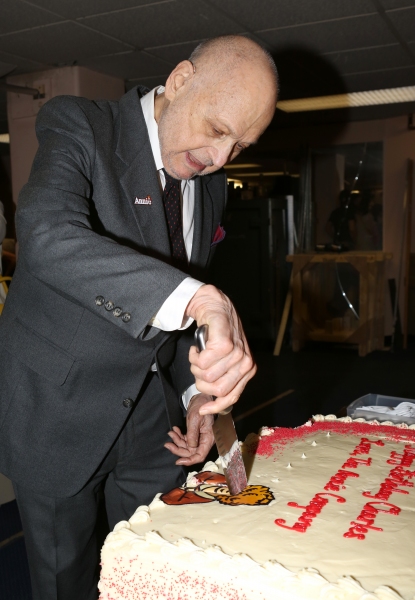 Photo Coverage: ANNIE Cast Celebrates Charles Strouse's 85th Birthday! Image