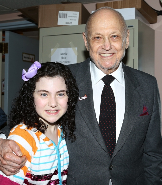 Photo Coverage: ANNIE Cast Celebrates Charles Strouse's 85th Birthday! Image