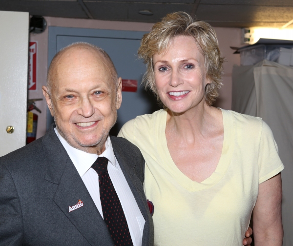 Photo Coverage: ANNIE Cast Celebrates Charles Strouse's 85th Birthday! Image