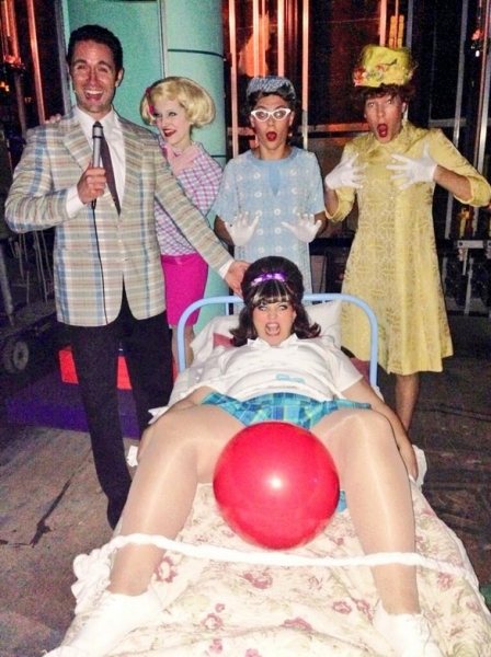 Photo Flash: Saturday Intermission Pics, June 8 - KINKY BOOTS, BOOK OF MORMON and More Prep for the Tonys!  Image