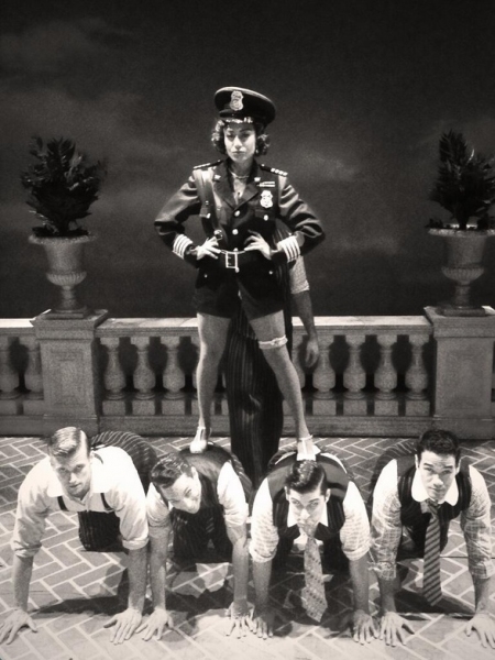 Photo Flash: Saturday Intermission Pics, June 8 - KINKY BOOTS, BOOK OF MORMON and More Prep for the Tonys!  Image