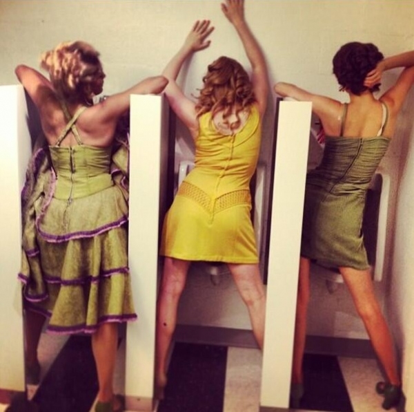 Photo Flash: Saturday Intermission Pics, June 8 - KINKY BOOTS, BOOK OF MORMON and More Prep for the Tonys!  Image