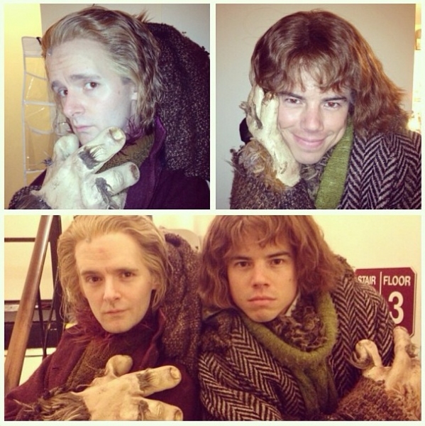 Photo Flash: Saturday Intermission Pics, June 8 - KINKY BOOTS, BOOK OF MORMON and More Prep for the Tonys!  Image