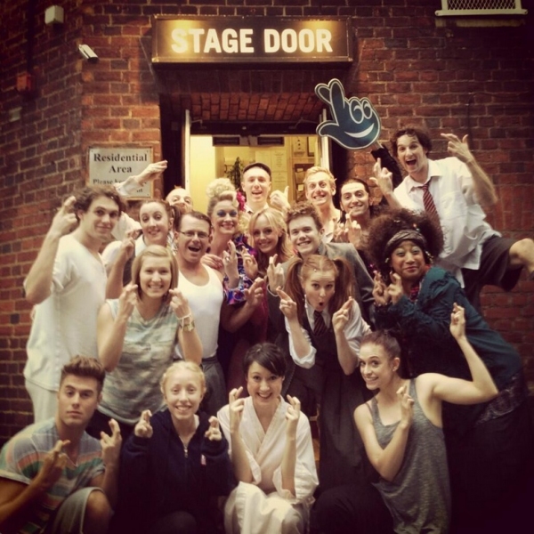 Photo Flash: Saturday Intermission Pics, June 8 - KINKY BOOTS, BOOK OF MORMON and More Prep for the Tonys!  Image